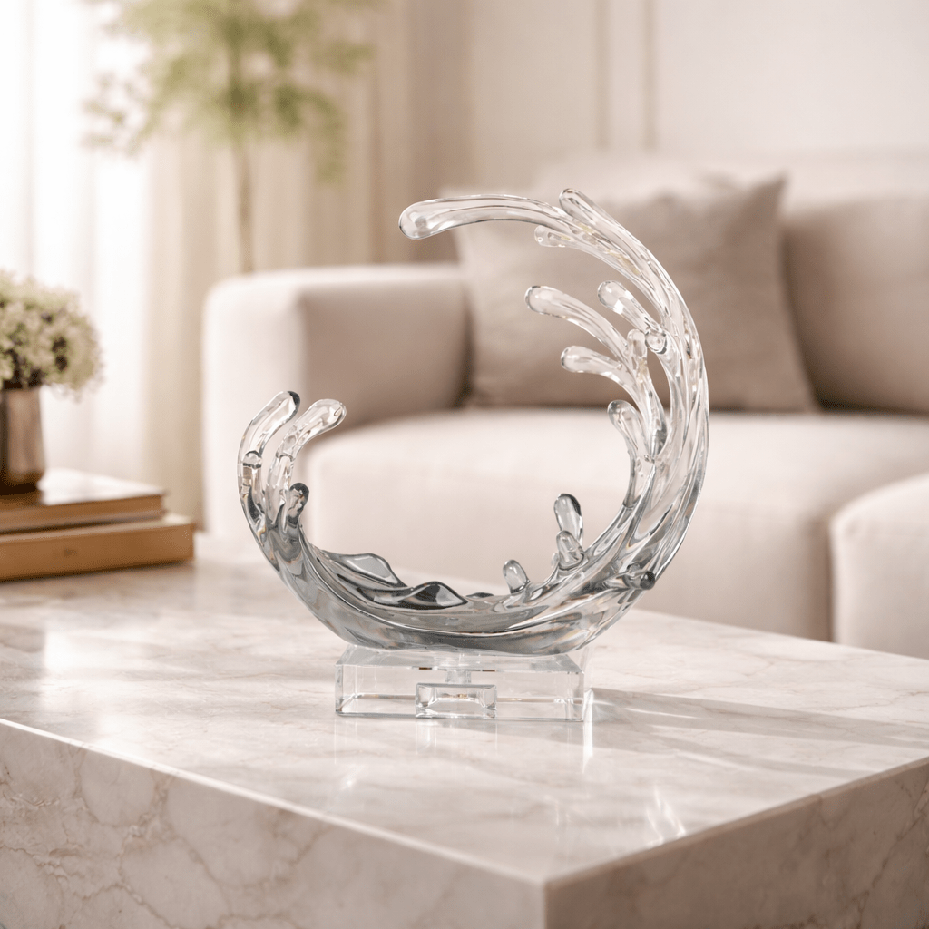 Sculptures & Figurines Water Splashing - Large - Daamaira Home and Living Ltd