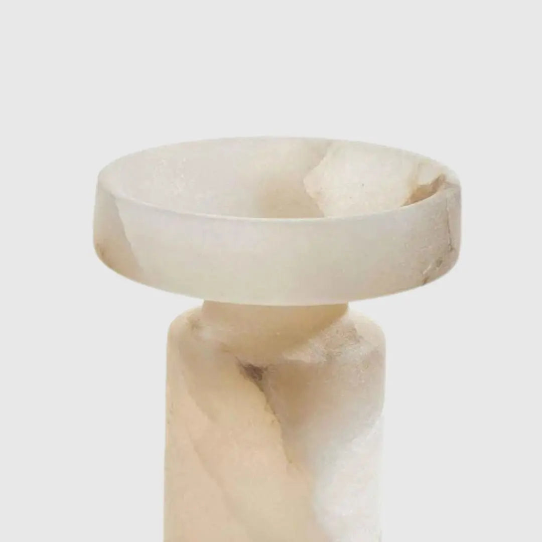 Decor Objects White Onyx Decor Piece - Daamaira Home and Living Ltd