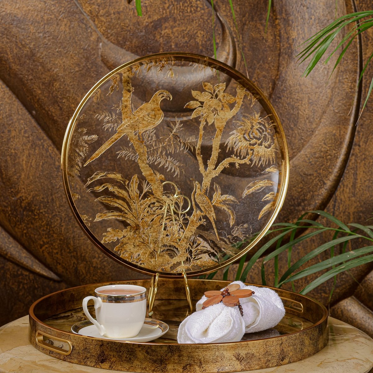 Serving Tray Woodpecker Serving Tray - Set Of 2 - Daamaira Home and Living Ltd