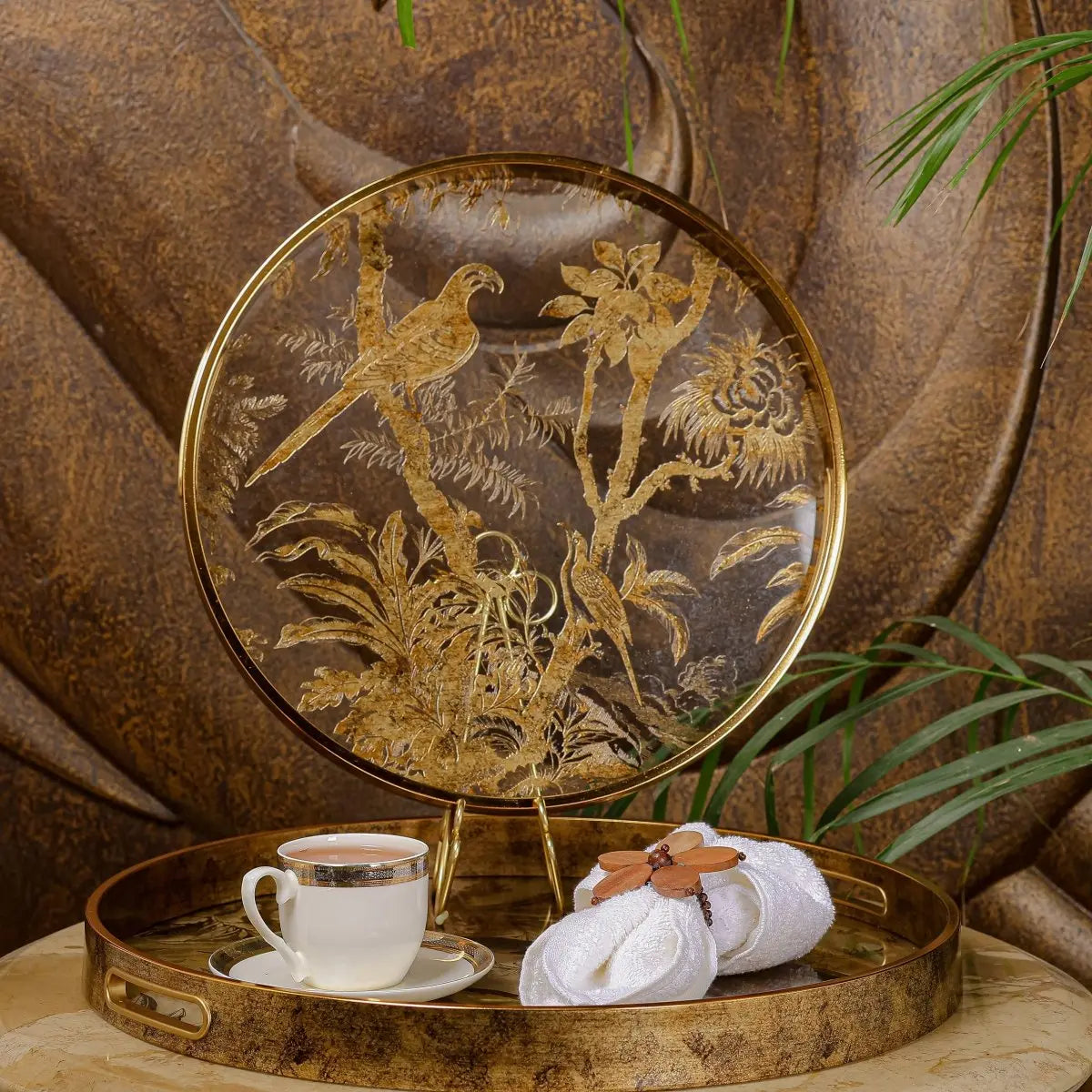 Serving Tray Woodpecker Serving Tray - Set Of 2 - Daamaira Home and Living Ltd