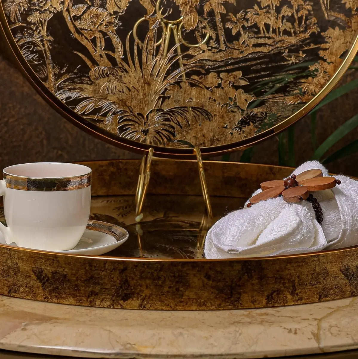 Serving Tray Woodpecker Serving Tray - Set Of 2 - Daamaira Home and Living Ltd