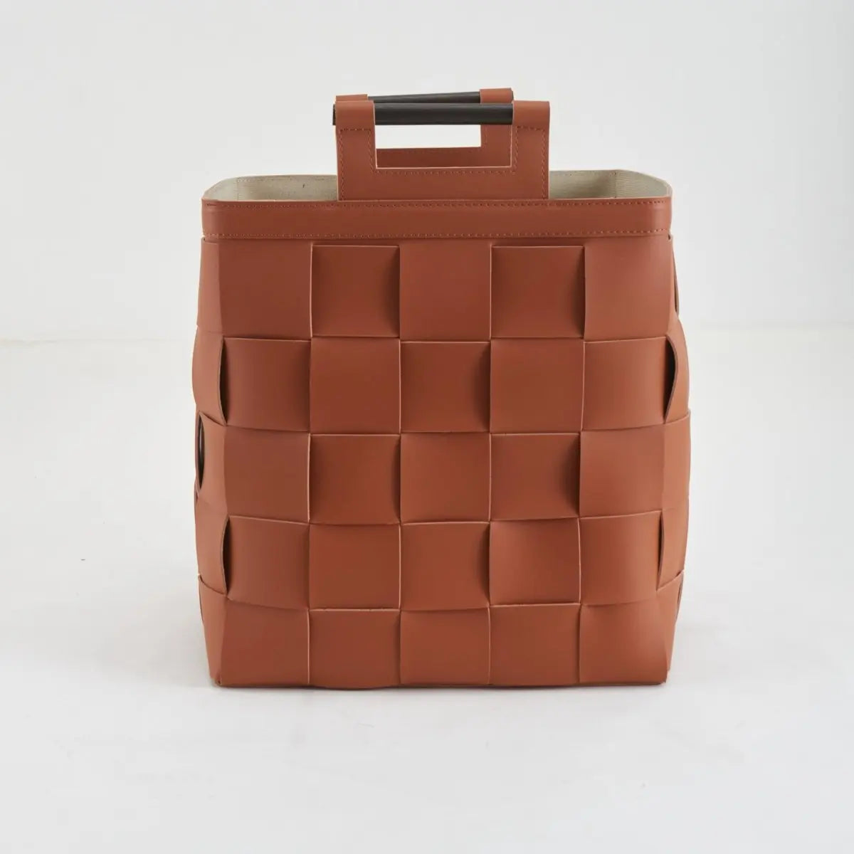 Wicker Storage Box Woven Leather Basket - Daamaira Home and Living Ltd