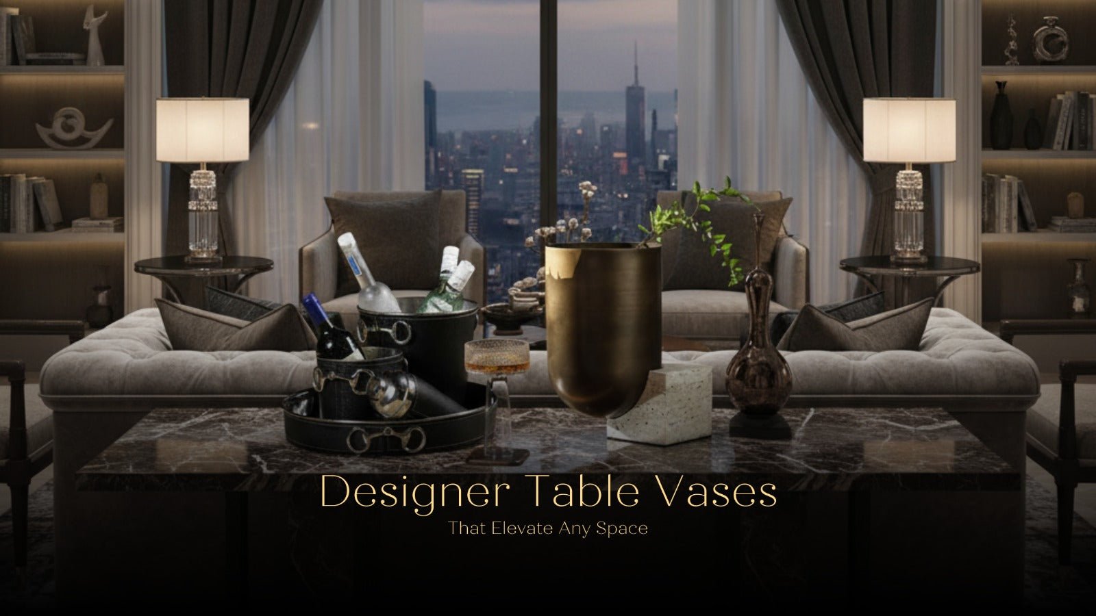 Designer Table Vases That Elevate Any Space - Daamaira Home and Living Ltd