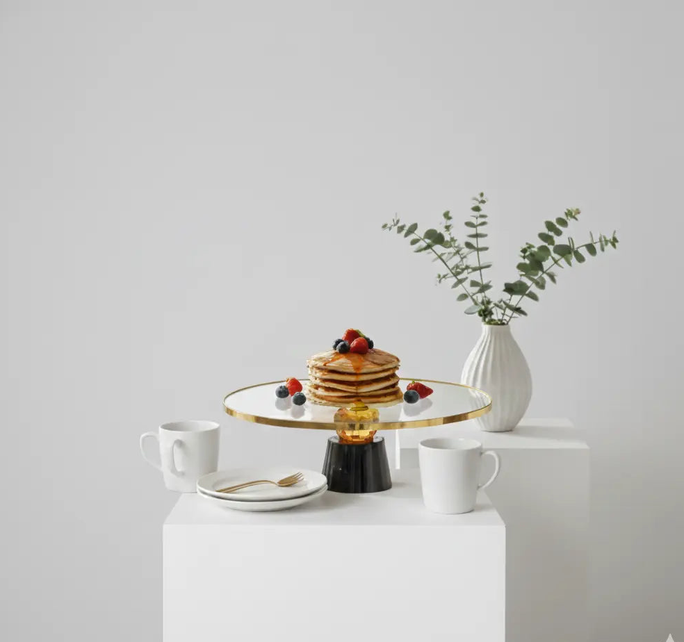 Crystal Base Cake Stand