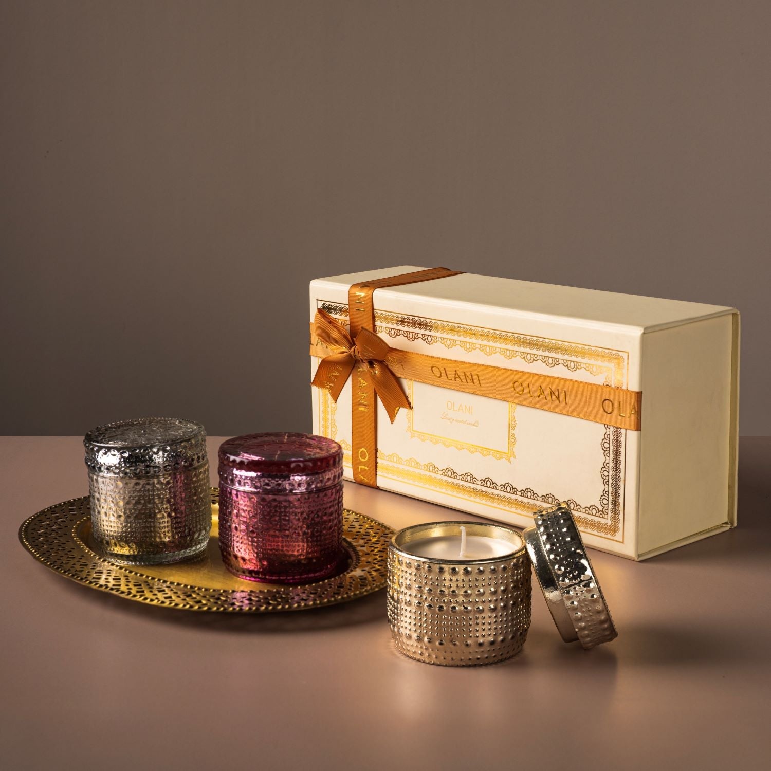 Elixir Glow Premium Scented Candle Gift Set