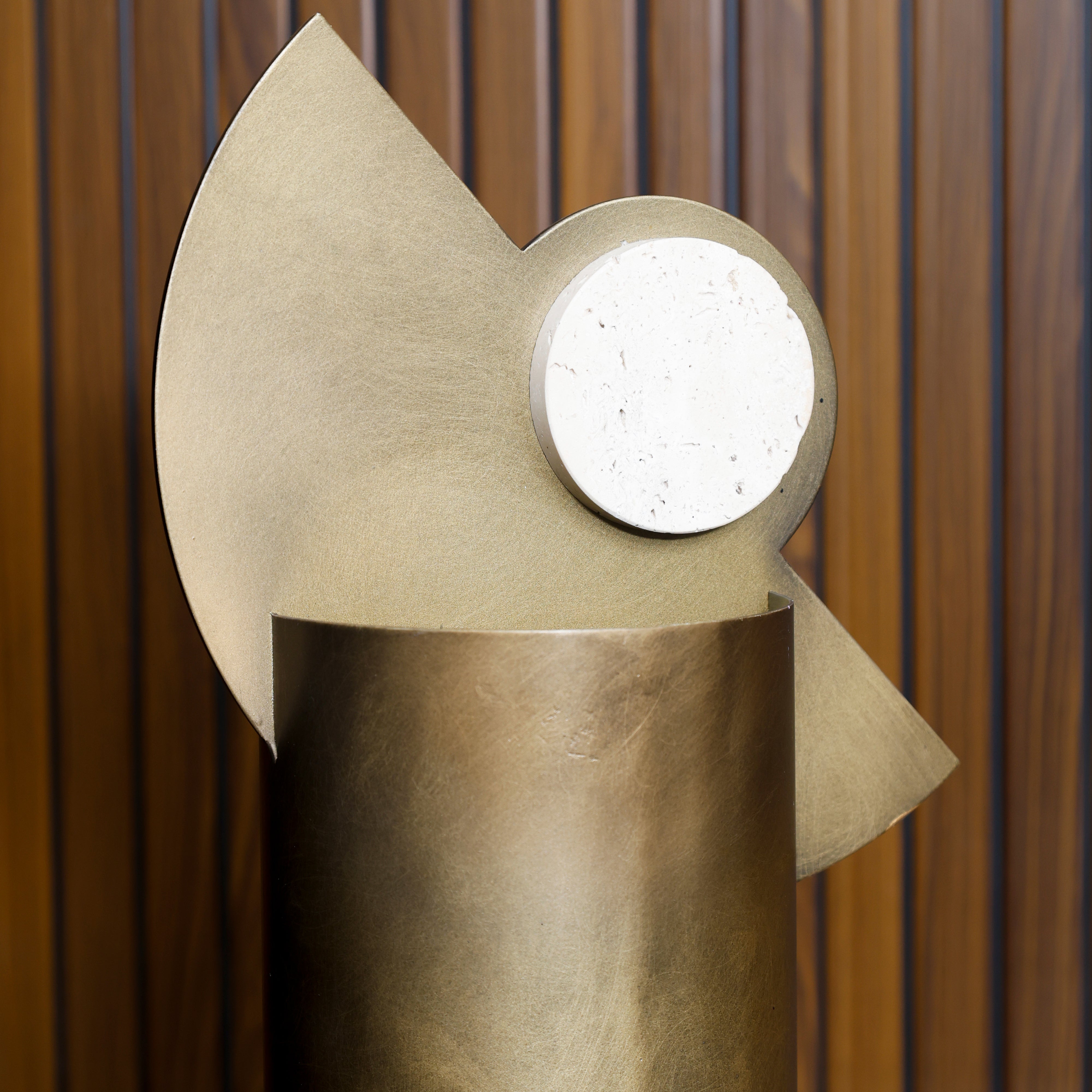 Marfil Abstract Luxury Glass Vase