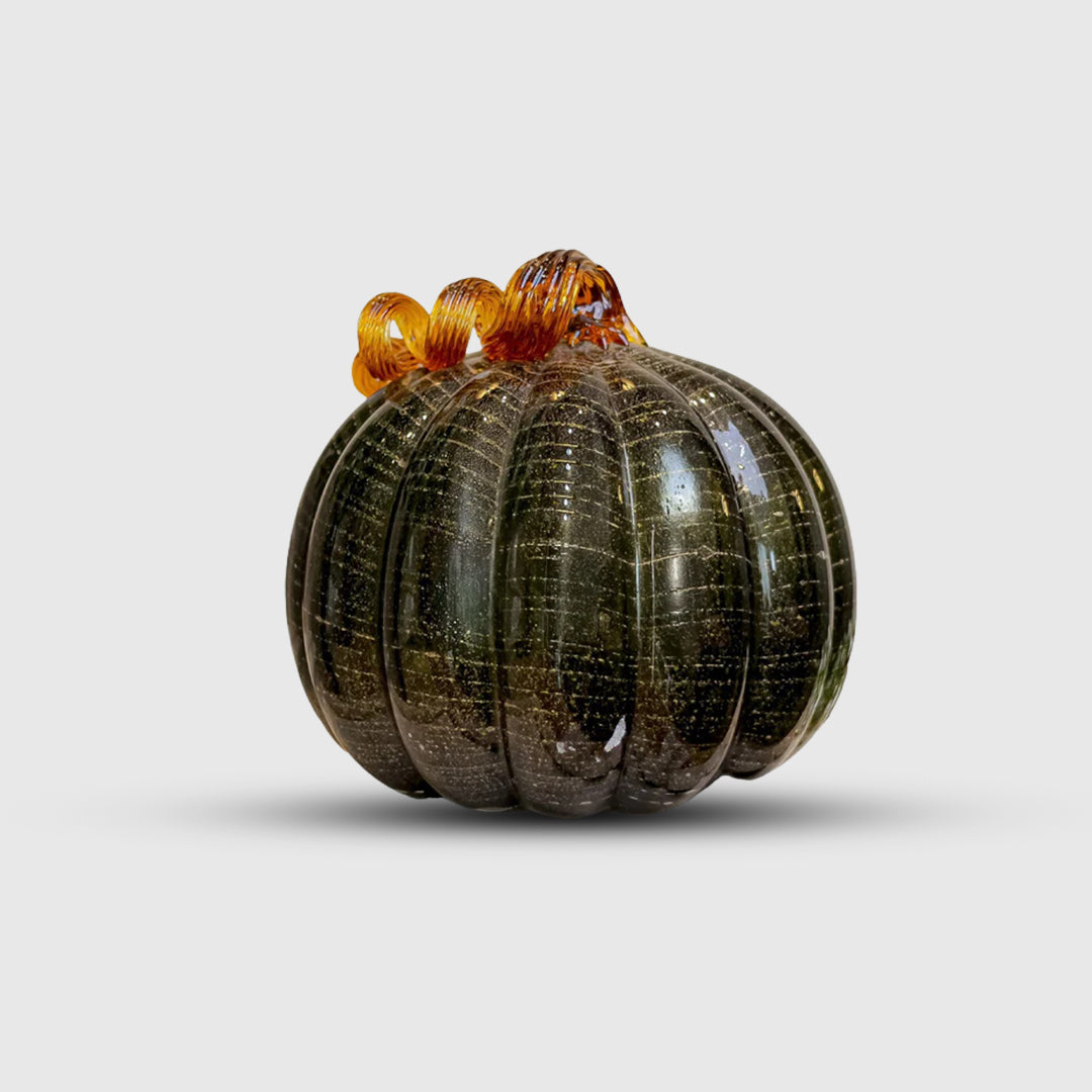 Olive Pumpkin Sculpture
