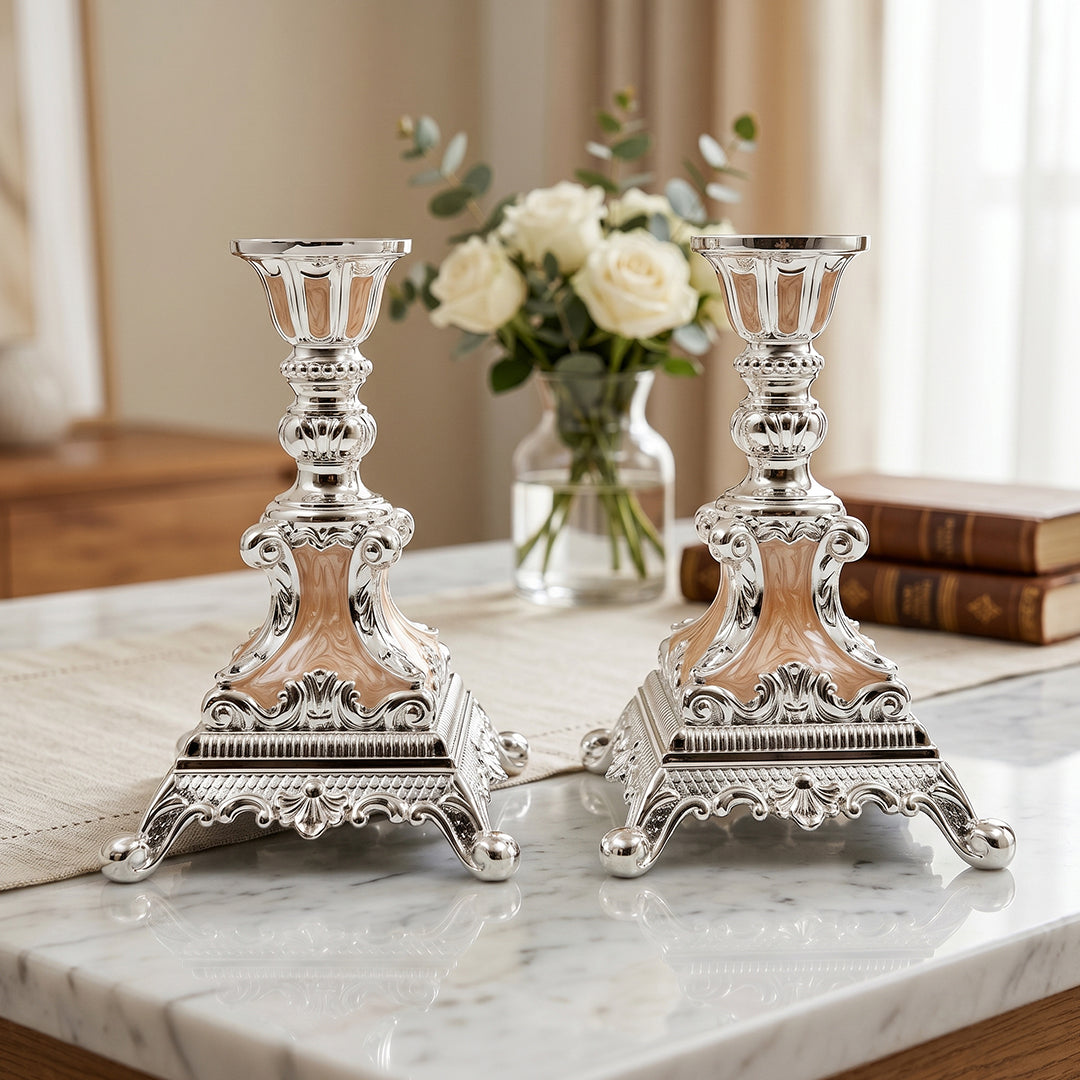 Classic Candle Holder Pair