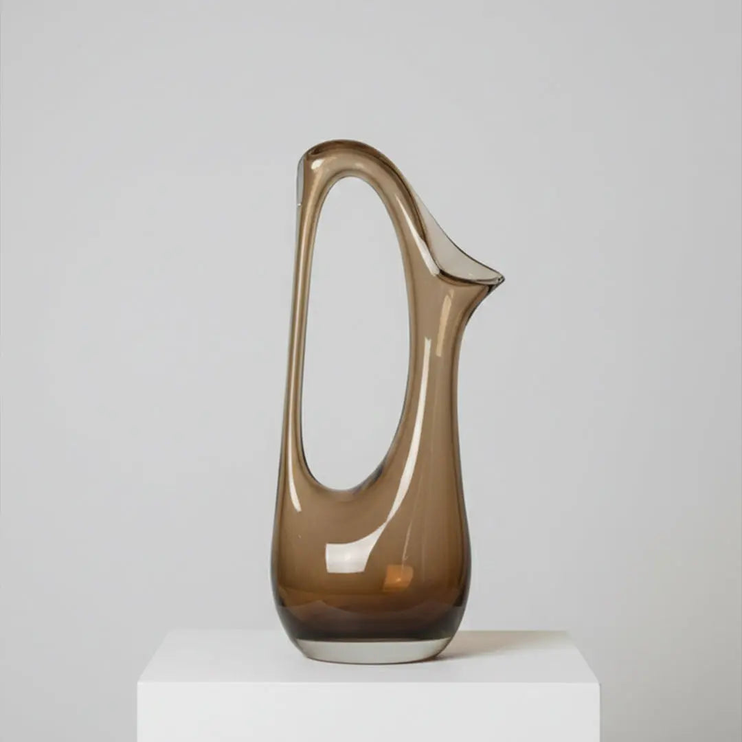 Penguin Sculpture - Smoke Grey