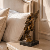 The Winged Guardian Sculpture — view 2