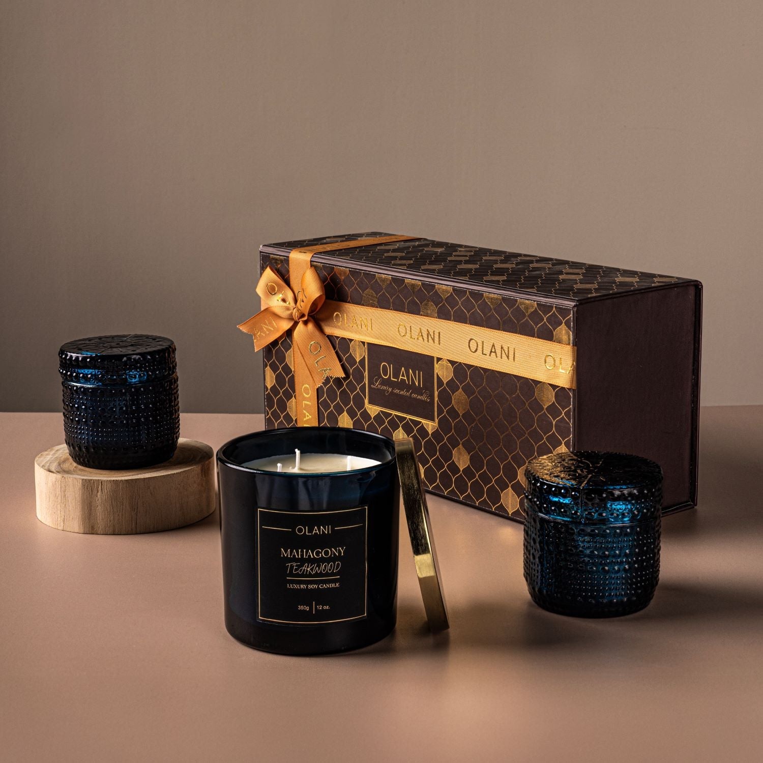 Elan Luxe Designer Scented Candle Gift Box