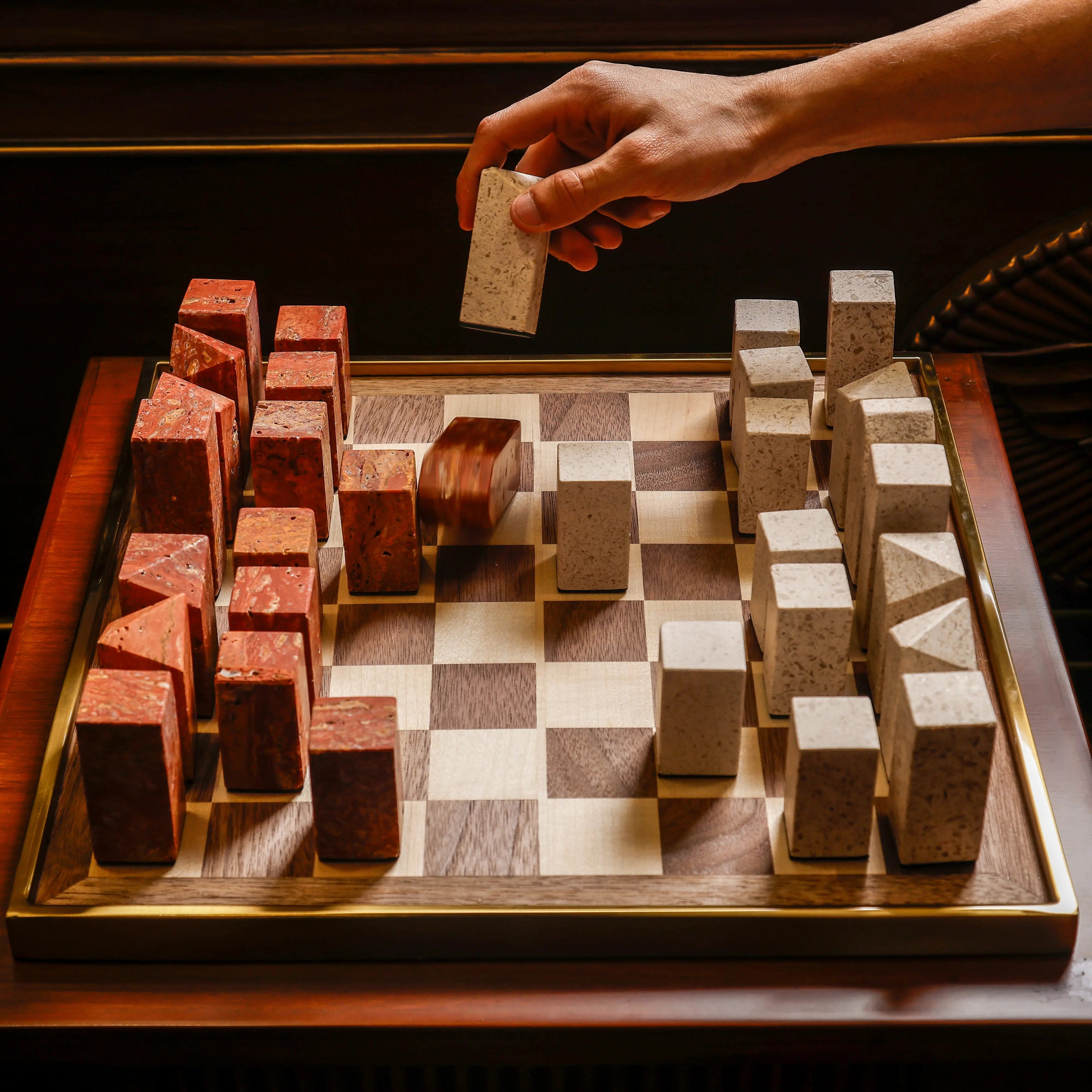 The Regal Terra Chess Ensemble Daamaira Home and Living Ltd