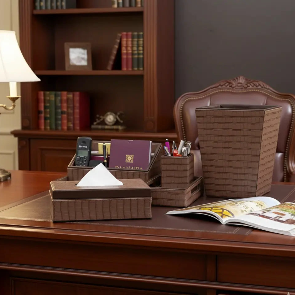 Daamaira Luxe Desk Organizer - set of 5