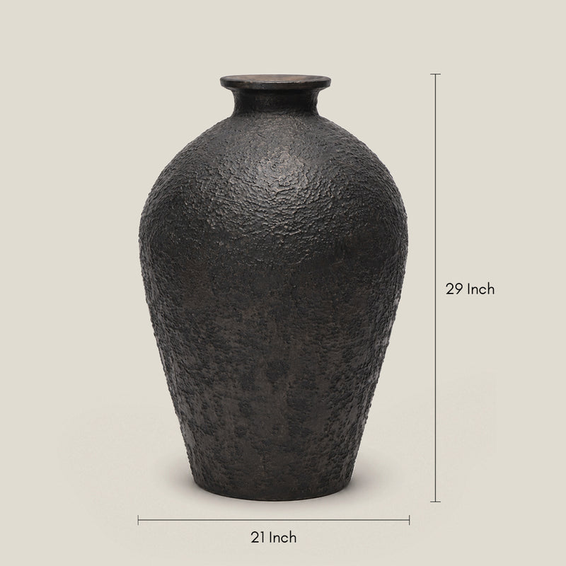 The Obsidian Textured Floor Planter - Small — image 3