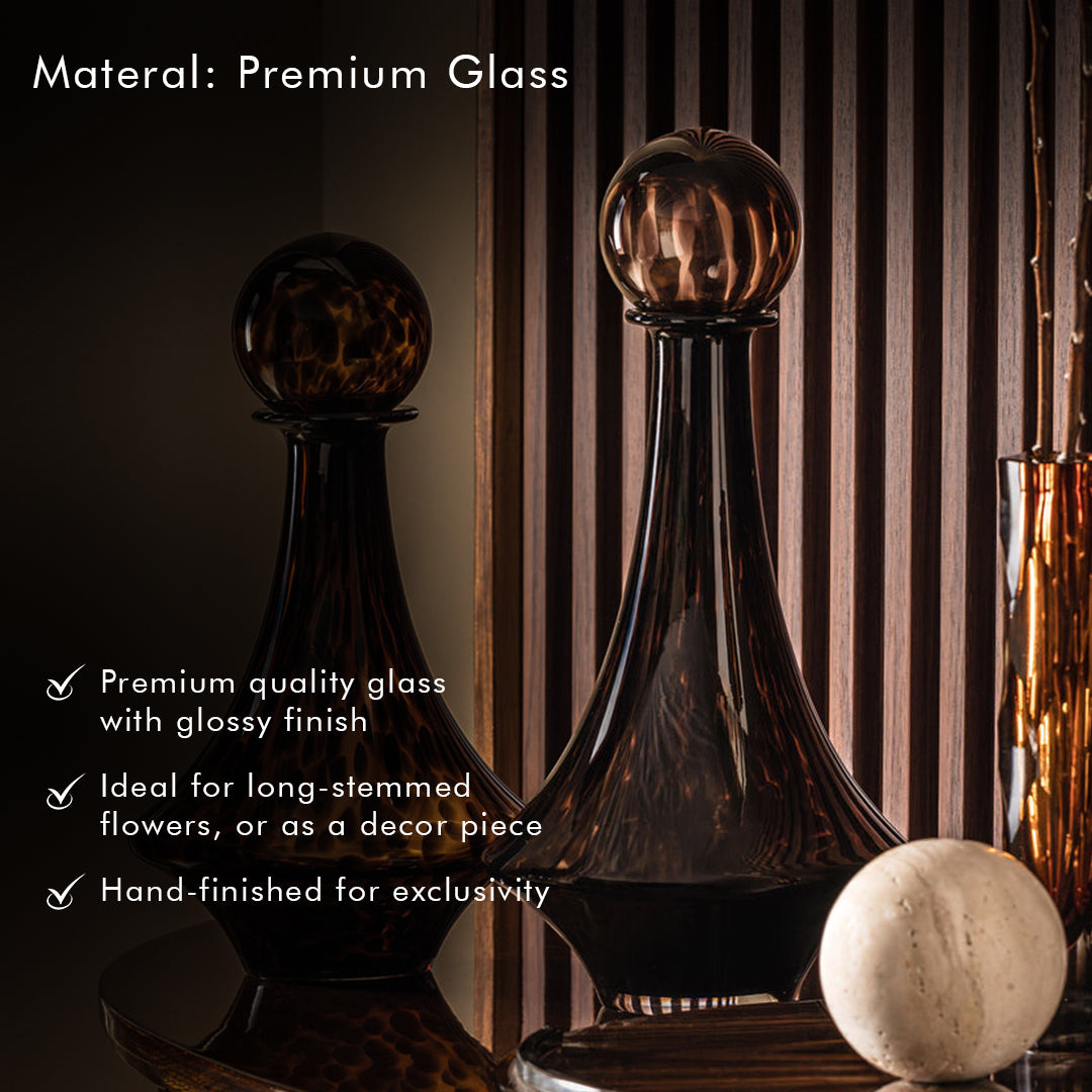Elysian Tall Stout Glass Vase