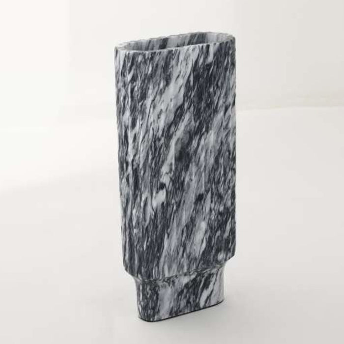 Python Grey Luxury Glass Vase