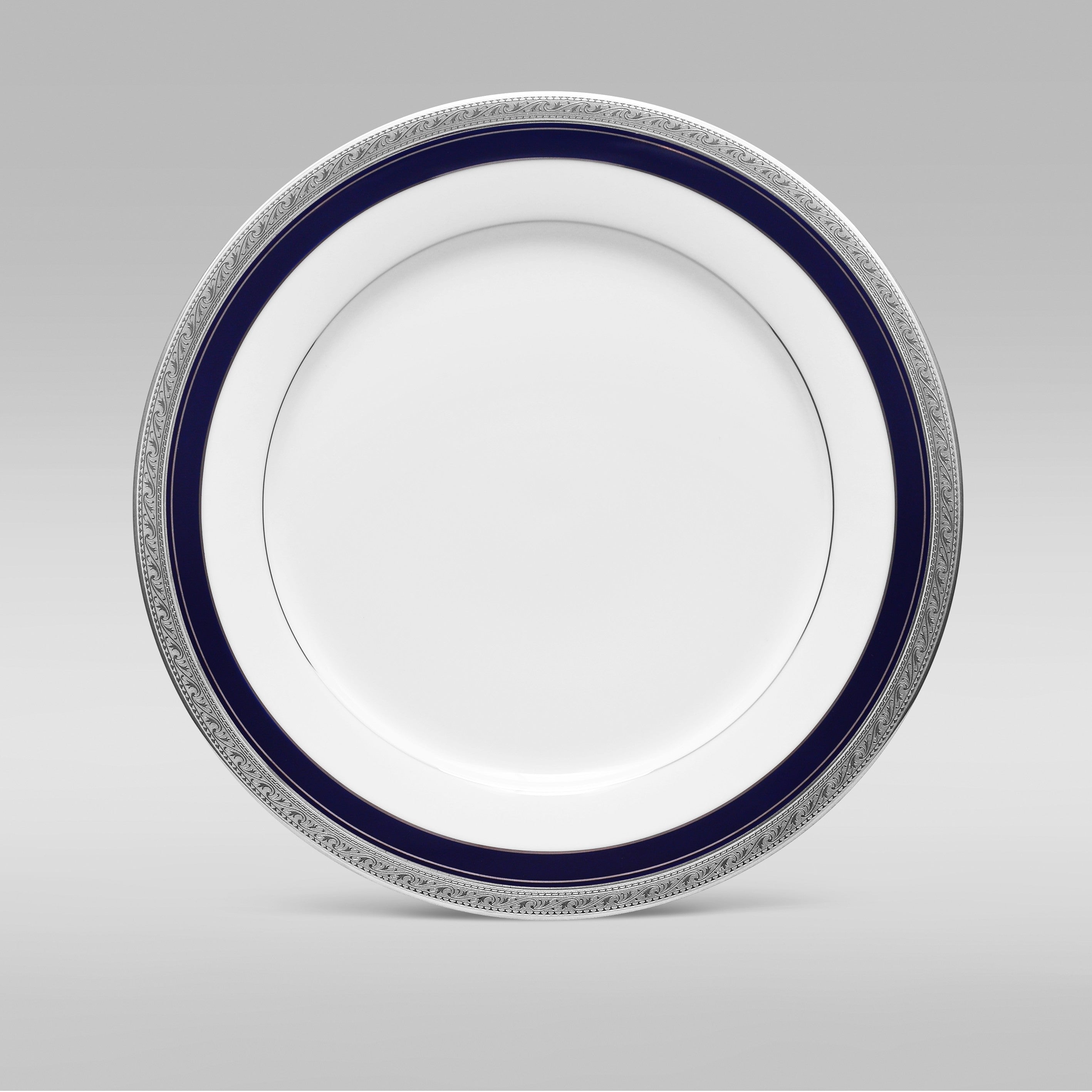 Noritake CRESTWOOD COBALT PLATINUM 21PC DINNER SET W/GB