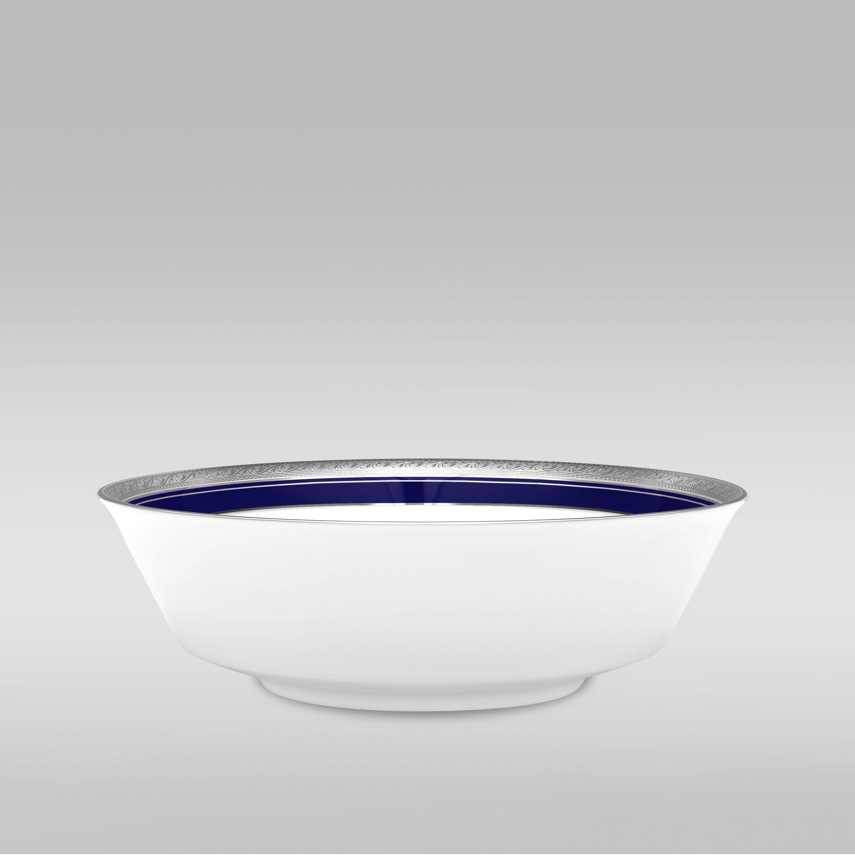 Noritake CRESTWOOD COBALT PLATINUM 21PC DINNER SET