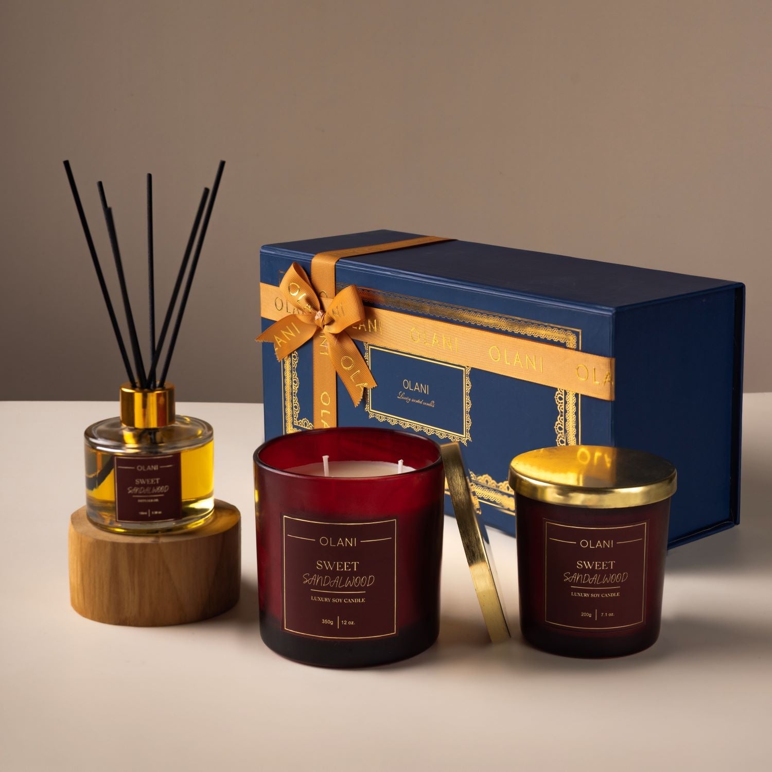 Opal Glow Luxury Crystal Candle Gift Collection