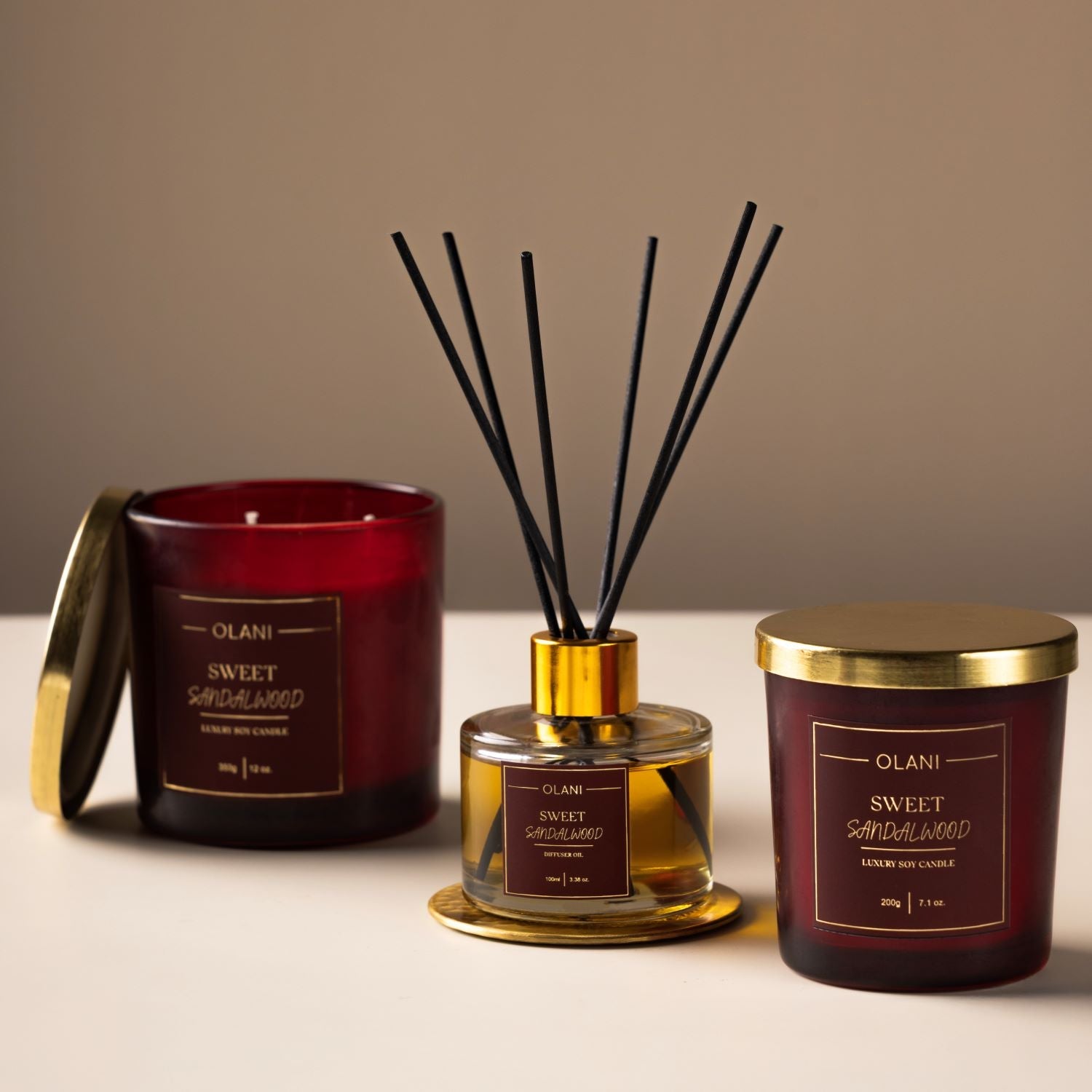 Opal Glow Luxury Crystal Candle Gift Collection