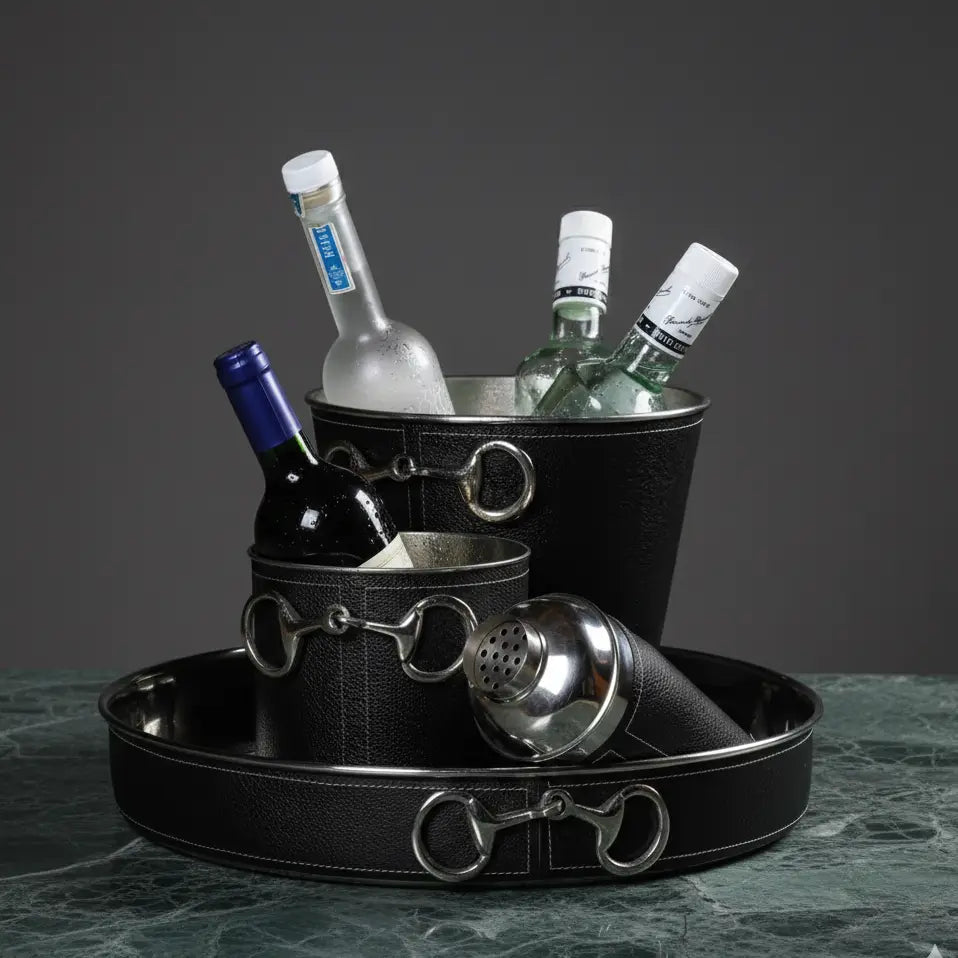 Daamaira Equine Bar Set – Leather Collection