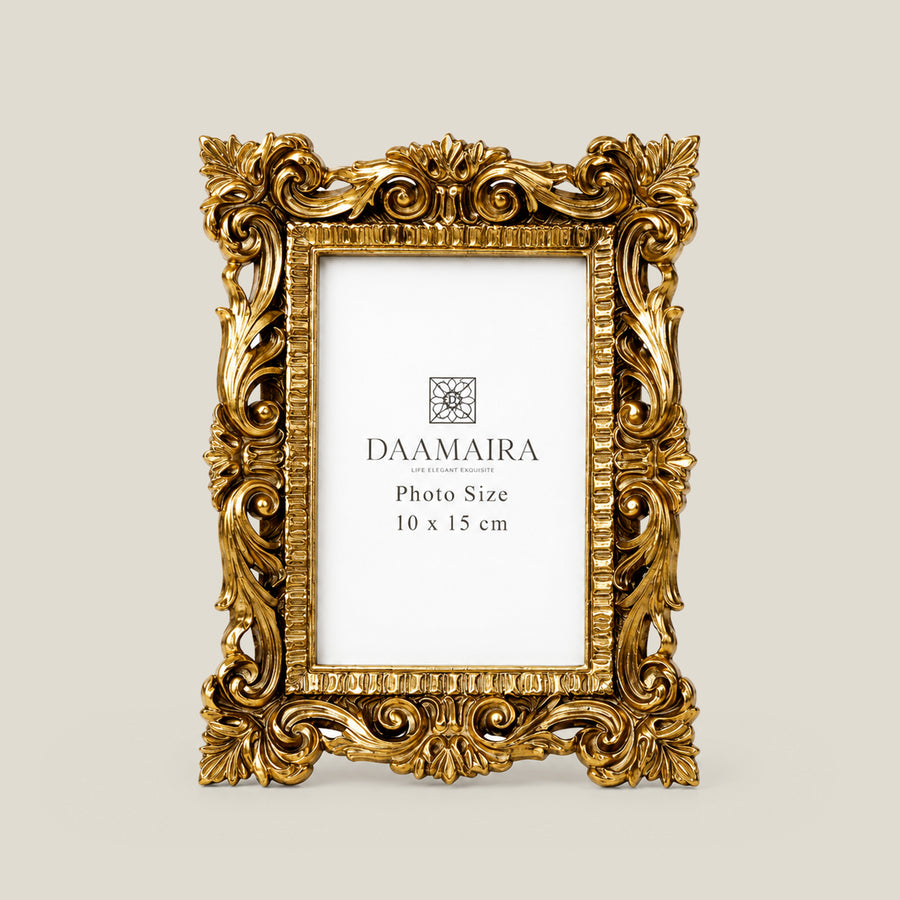 Antique Gold Photo Frame