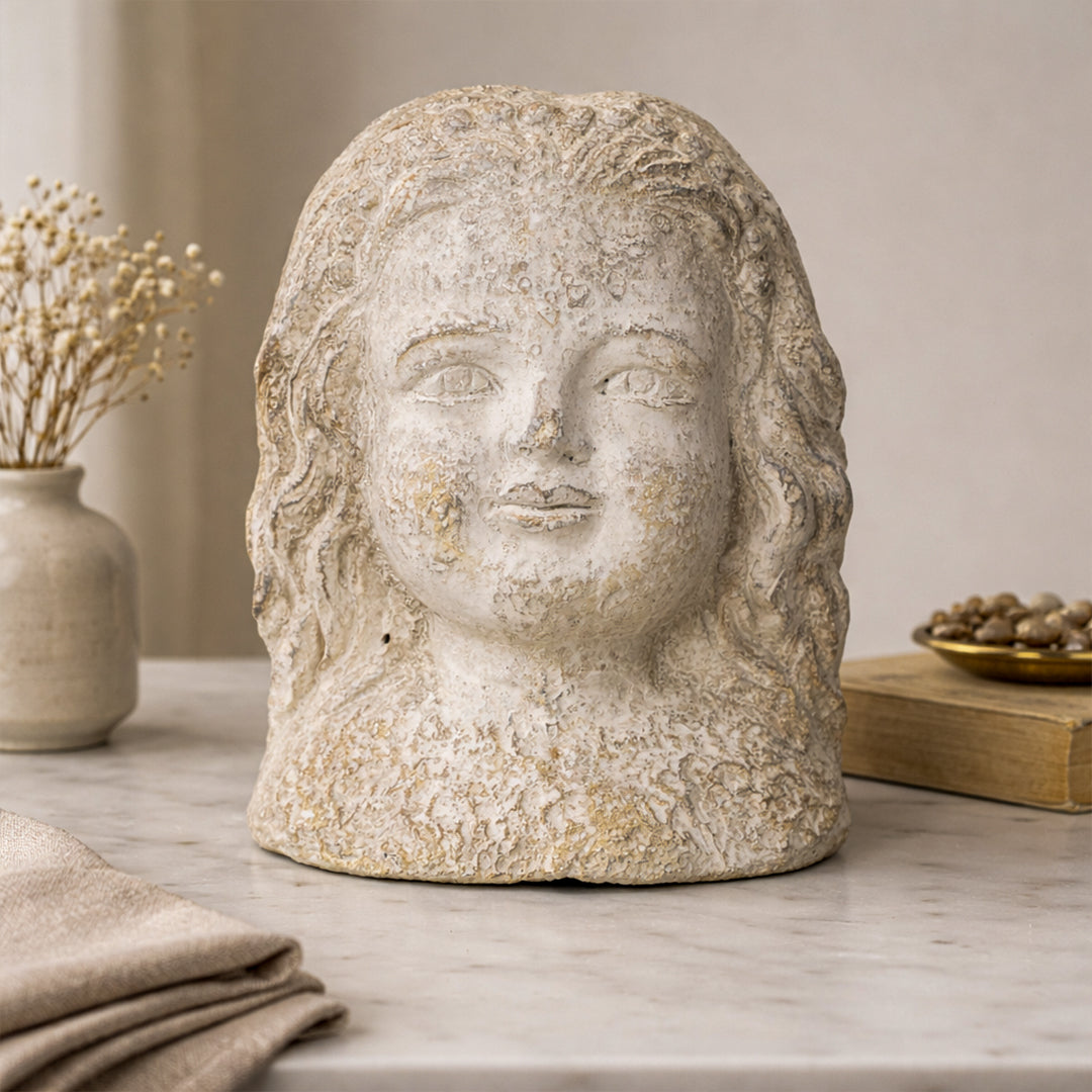 Japanese Head Statue 3