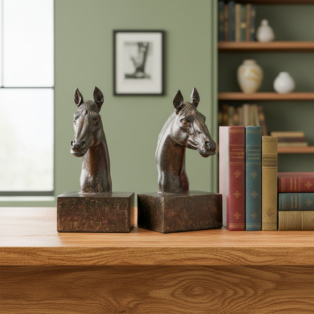 Horse Bookends