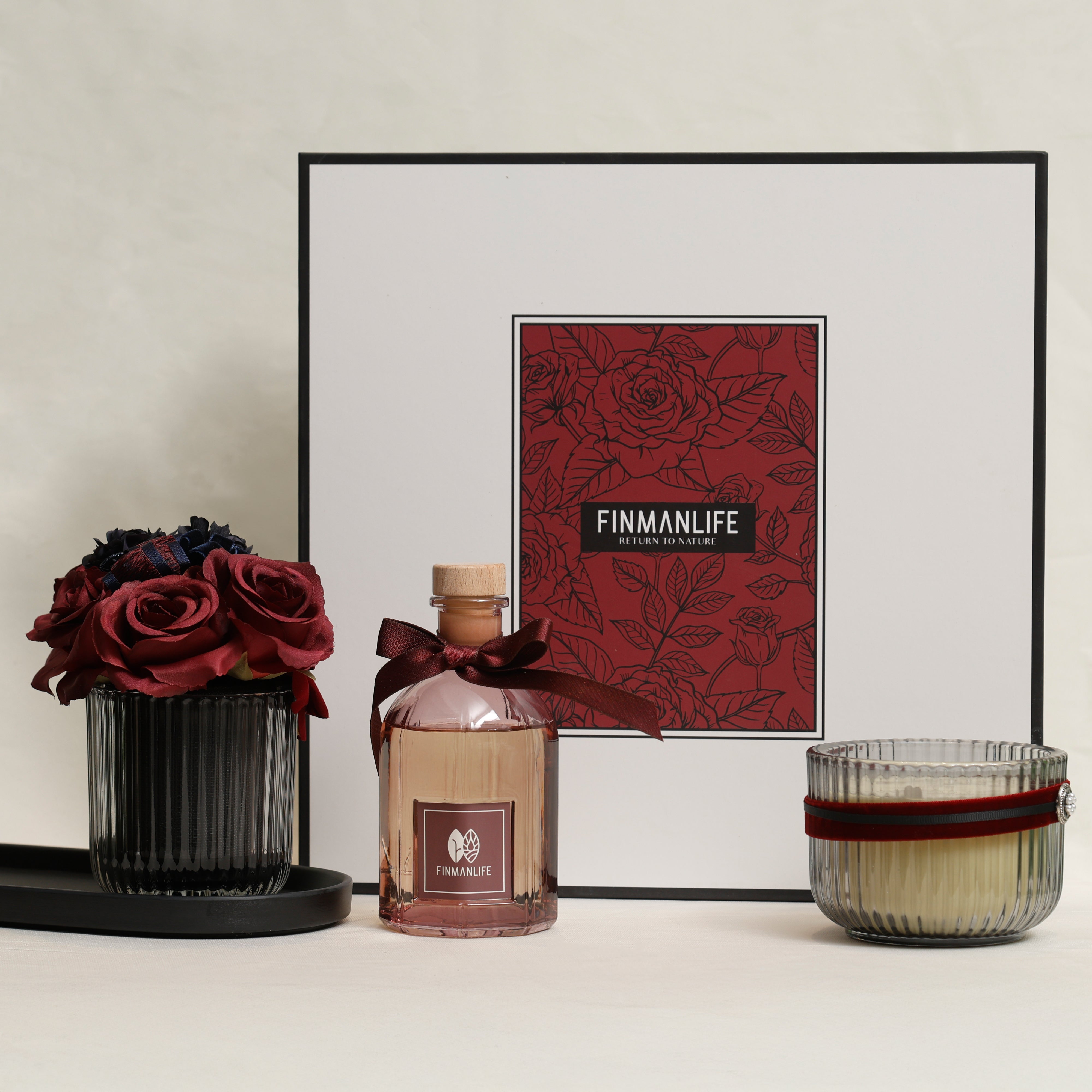 Red Rose Diffuser set