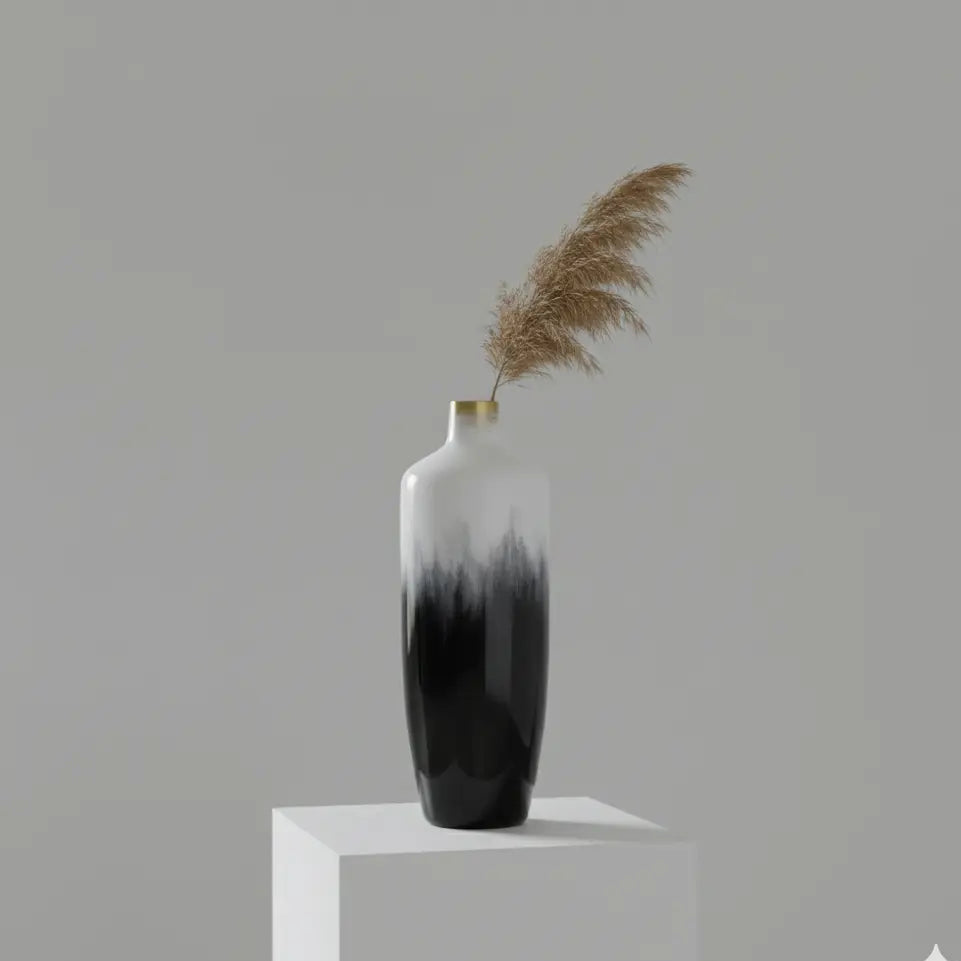 Wooden Horizon Tall Vase