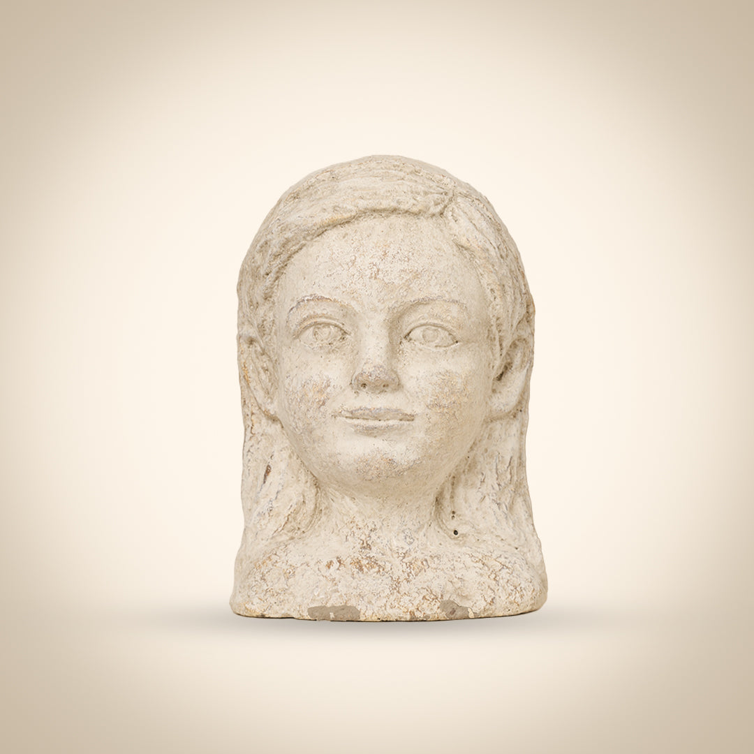 Japanese Head Statue 2