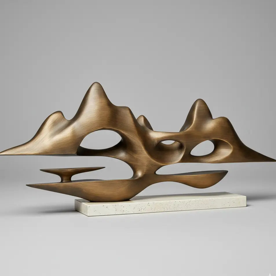 The Horizon Drift Abstract Sculpture