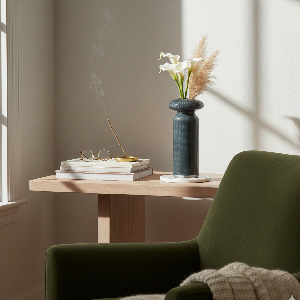 The Aurelia Midnight Flower Vase - Short