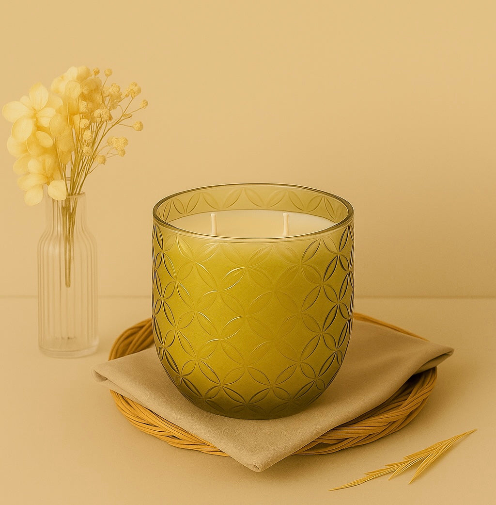 Vara Glass Luxury Candle Holder for Home Décor