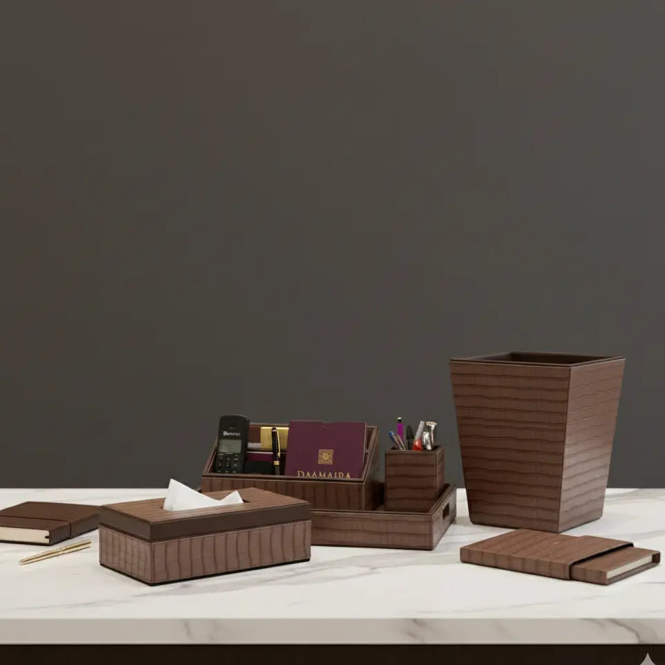 Daamaira Luxe Desk Organizer - set of 5