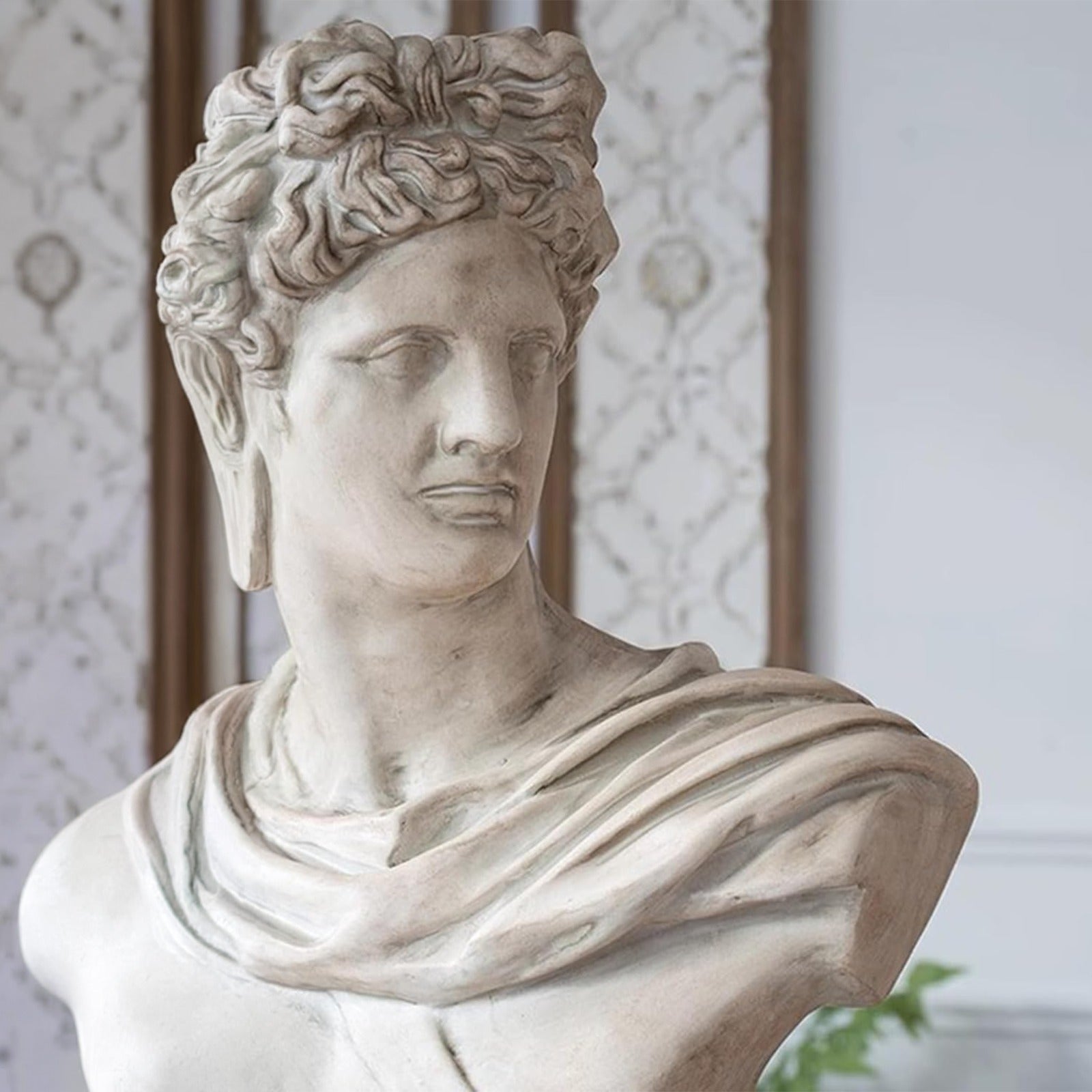 The French Bust Statue