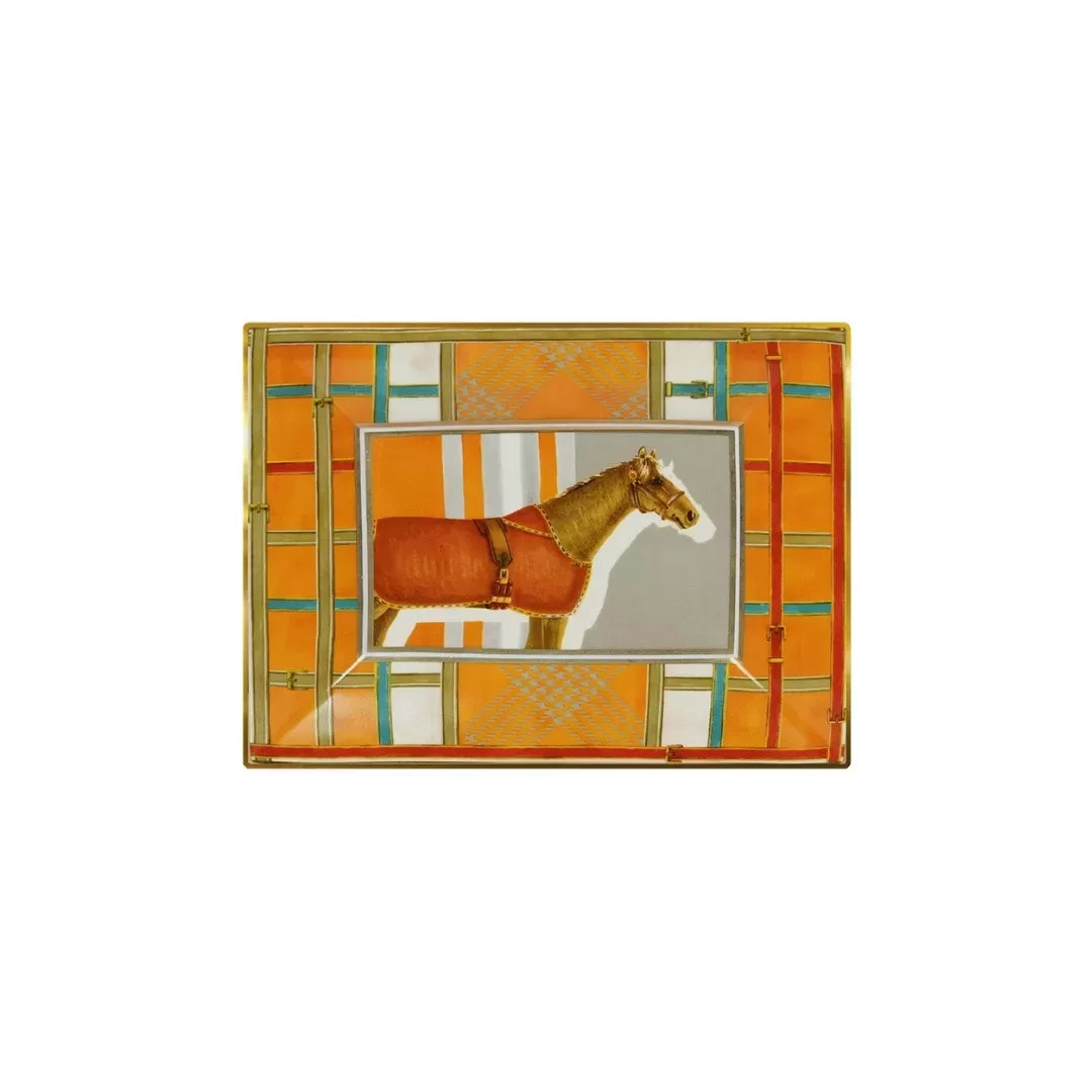 Horse Rect Tray- Horse 31x24
