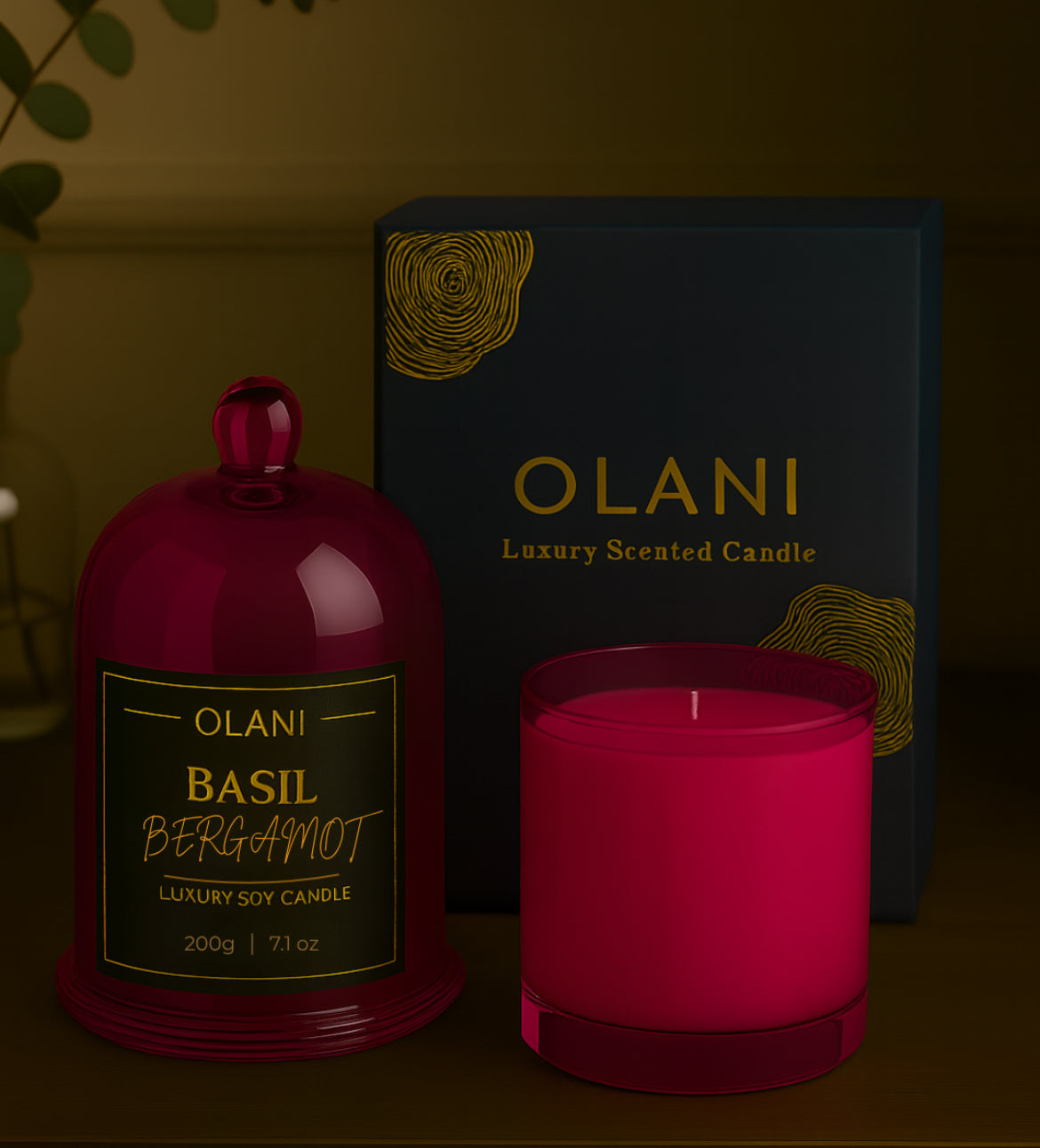 Bell Jar Premium Glass Candle Cloche Cover