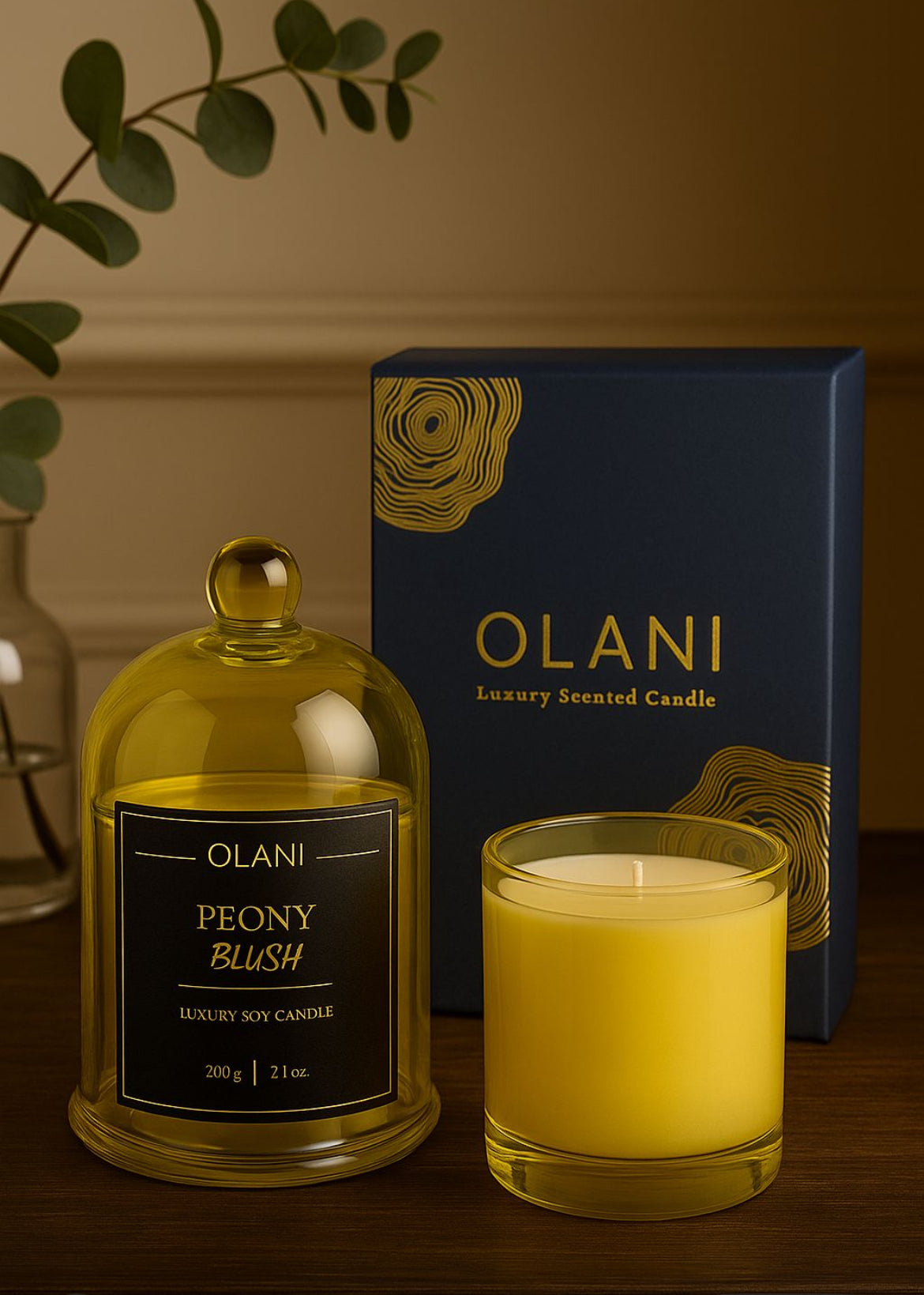 Bell Jar Premium Glass Candle Cloche Cover