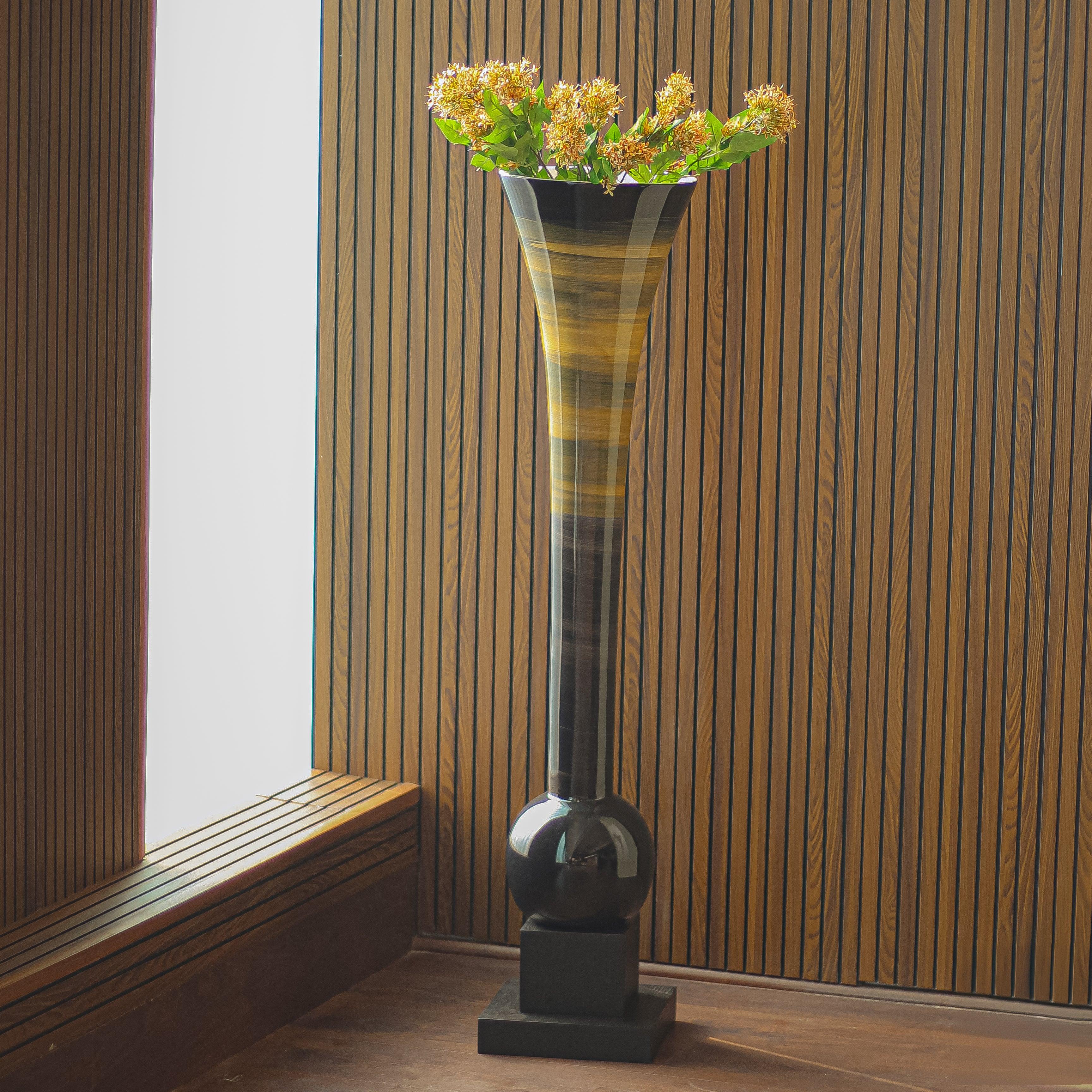 Egyptian Wooden Vase