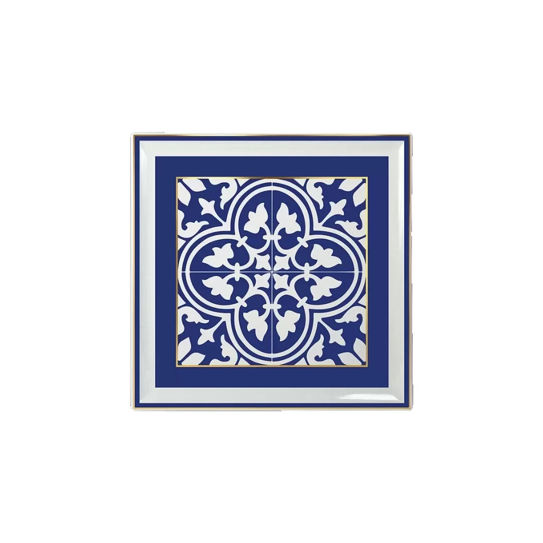 Infinity Blue Square Gourmet Tray 30.5x30.5
