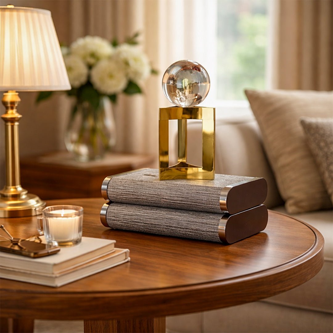 Luxury Time Piece/Jewel Box - Grey