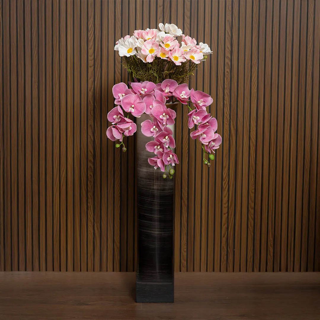 Coop Brushed Slate Vase