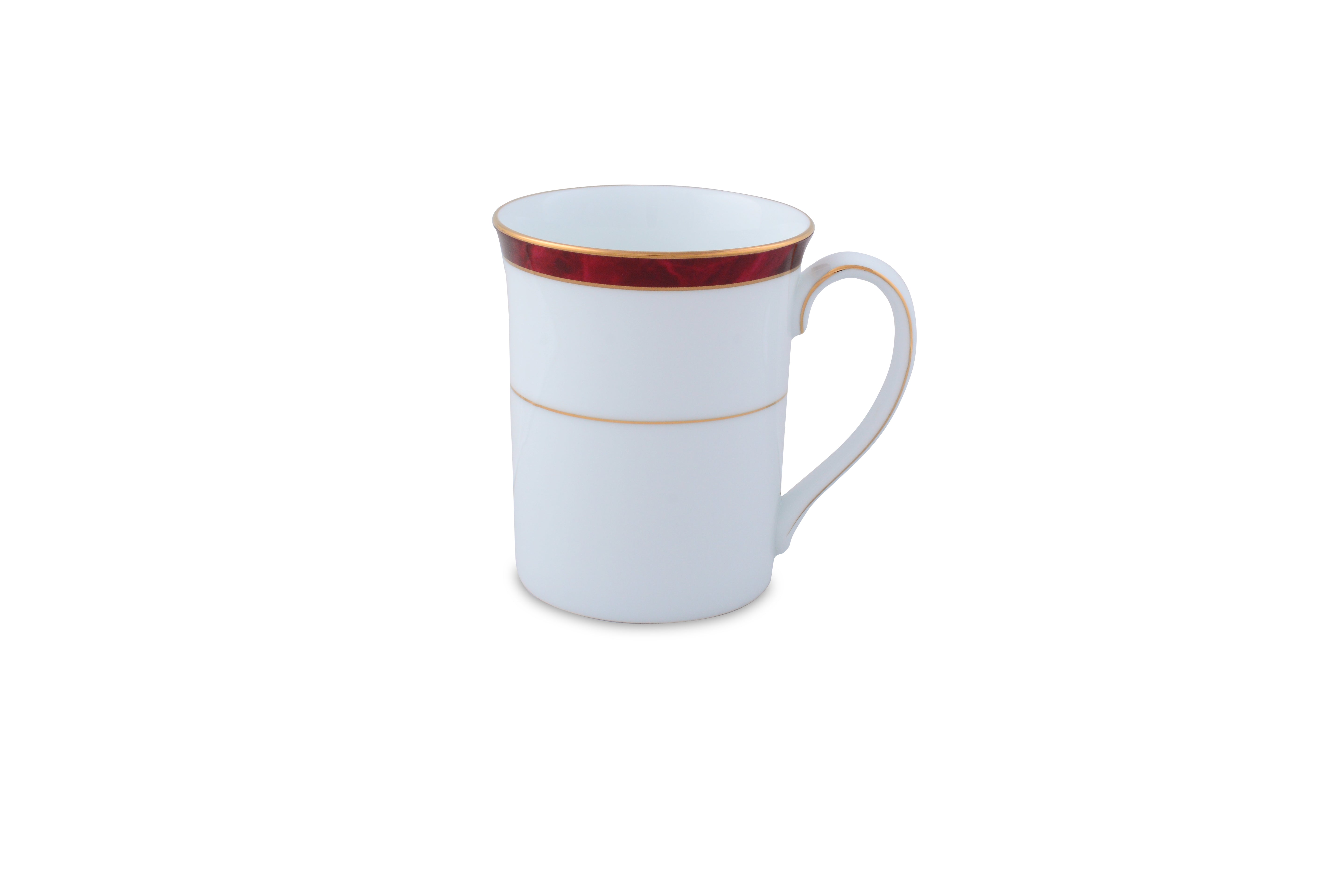 Noritake MARBLE RED  MUG (WHITE BOX)