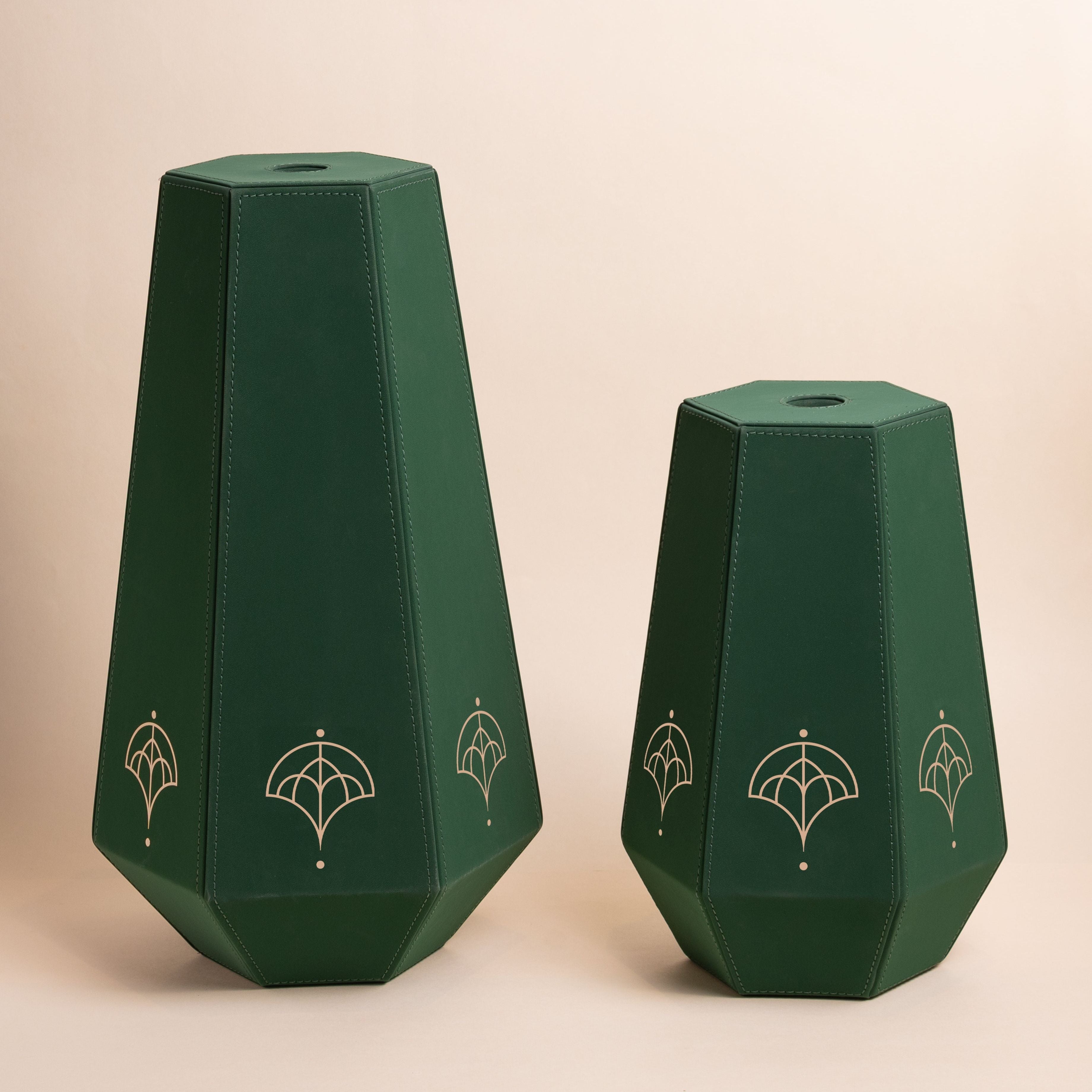 Sepia Homes | Naxora Vase Set - Bottle Green