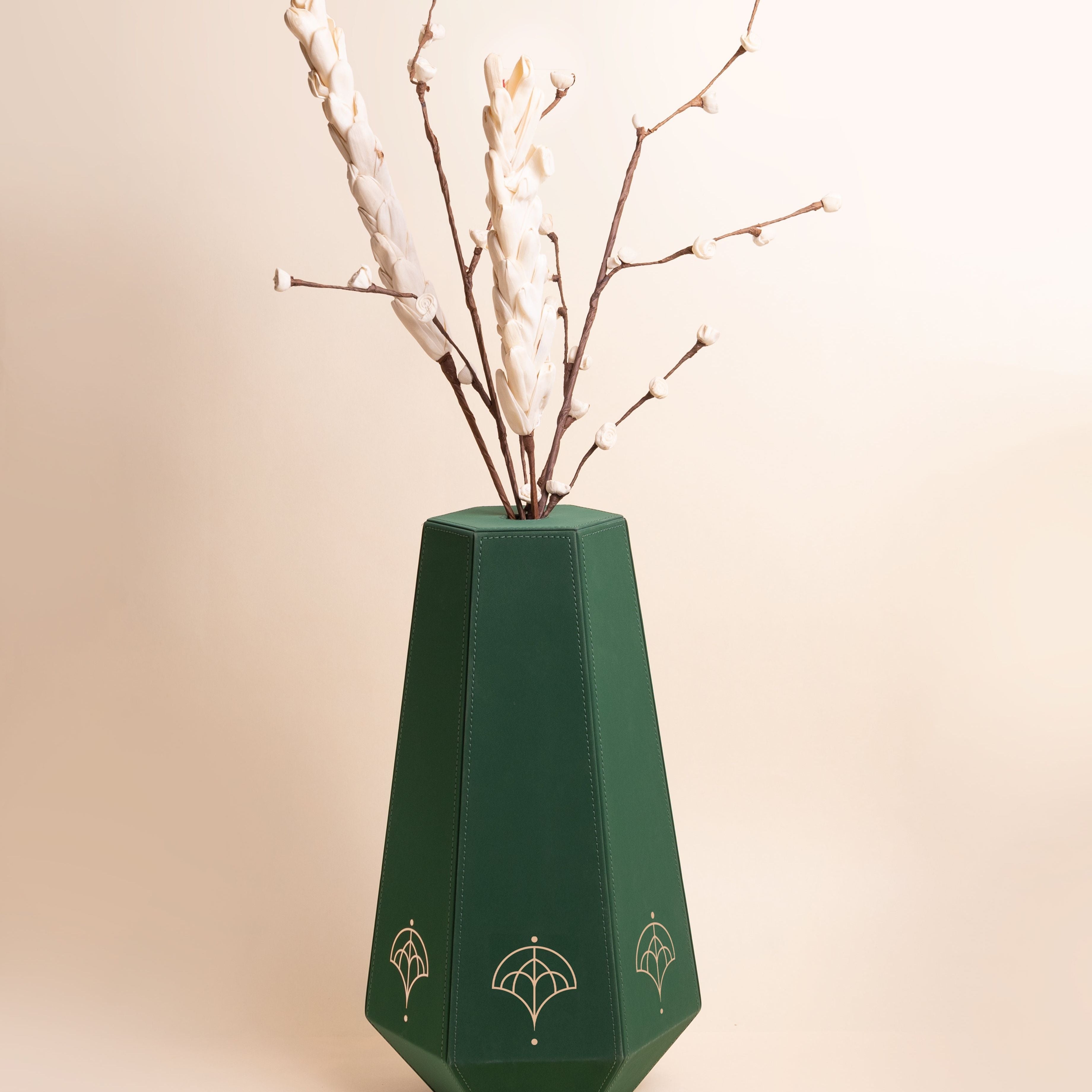 Sepia Homes | Naxora Vase Set - Bottle Green