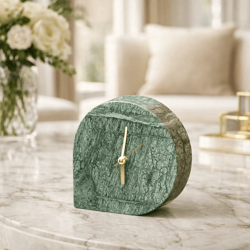 Marble Drop Clock - Green — image 1