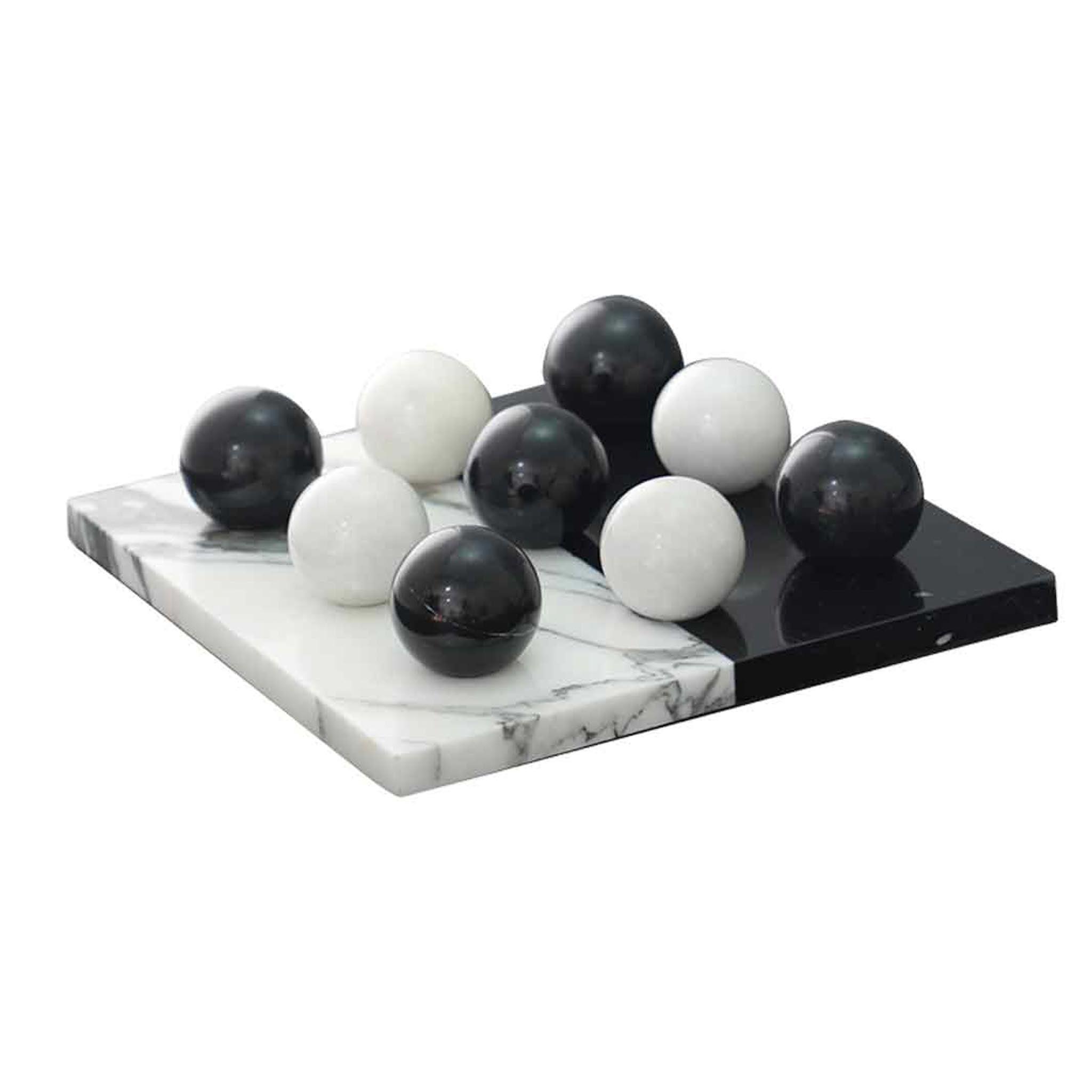 Marble Tic Tac Toe | Luxurious Game Night & Chic Home Décor Piece