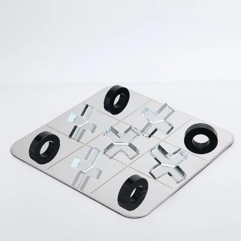 Marble Tic Tac Toe Set – Elegant Game & Décor Piece