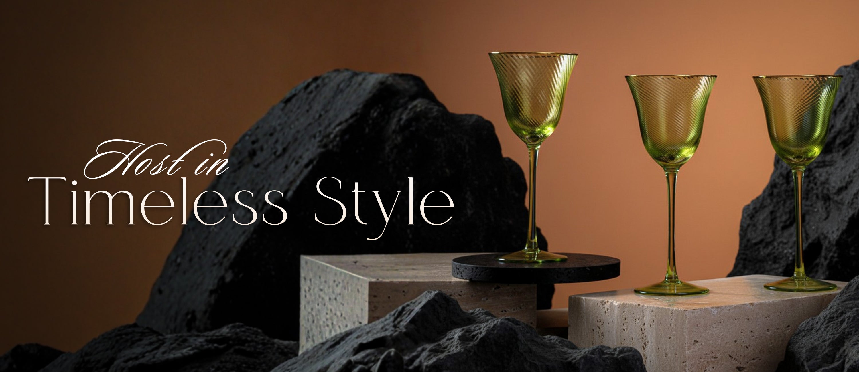 Glassware home decor